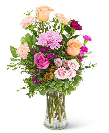 Pastel Perfection Flower Arrangement
