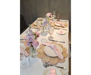 Pastel Prayers  Communion Centerpieces 