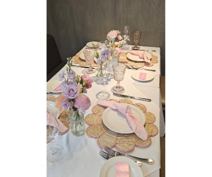 Pastel Prayers  Communion Centerpieces 