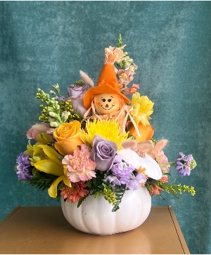 PASTEL PUMPKIN FALL ARRANGEMENT