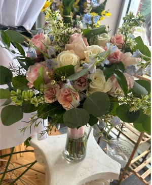 Pastels Wedding Bouquet