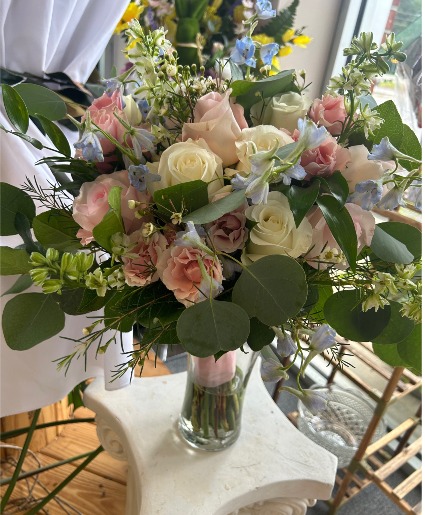 Pastels Wedding Bouquet