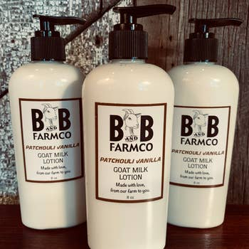 Patchouli Vanilla Goat Milk Lotion