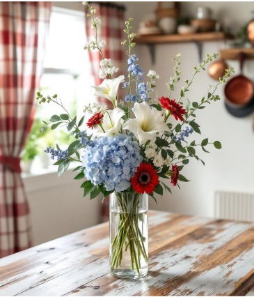 Patriot Salute Enchanted design in Monument, CO | Enchanted Florist