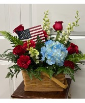 Patriotic Basket 