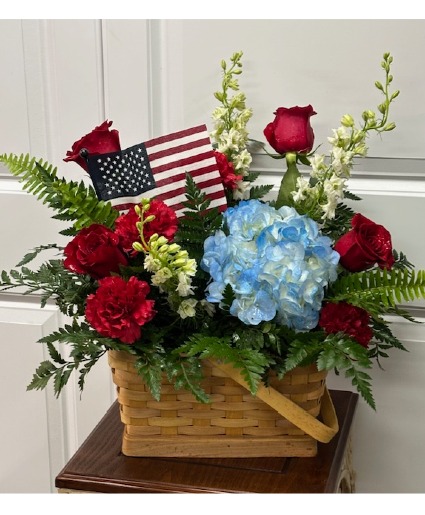 Patriotic Basket 
