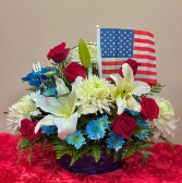 Patriotic Basket  