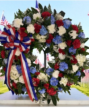 Forever Faithful Wreath Wreath Standing Spray