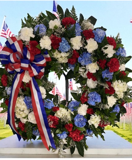 Forever Faithful Wreath Wreath Standing Spray