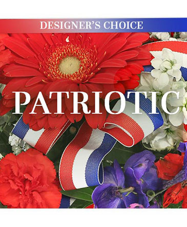 Patriotic Florals Designer's Choice in Hampstead, NC | Surf City Florist