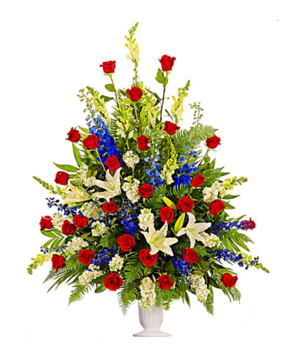 Patriotic Grand Urn  
