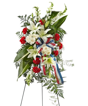 Patriotic Honor  in Jacksboro, TX | AMBROSE FLORAL DESIGNS