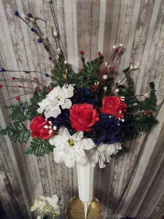 Patriotic Memories Cemetery Cone