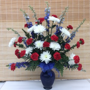 Patriotic Memories  Funeral arrangement 