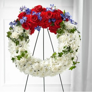 Patriotic Passion Wreath 
