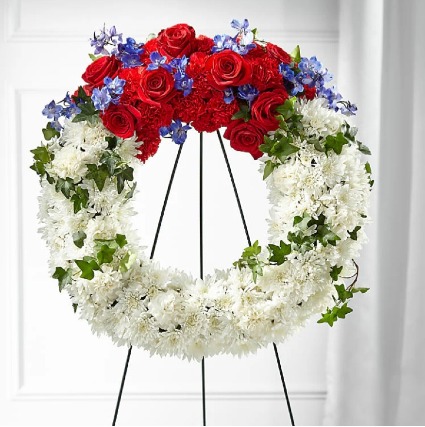 Patriotic Passion Wreath 
