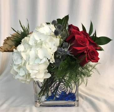 Patriotic Pizzazz Arrangement in Boca Raton, FL | Flowers of Boca