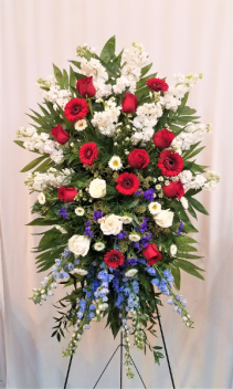 Patriotic Salute Standing Spray