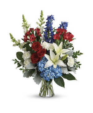 Patriotic Themed Floral Design 