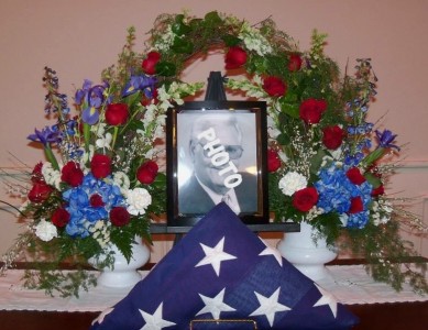 Patriotic Tribute 8x10 photo frame or flag not included
