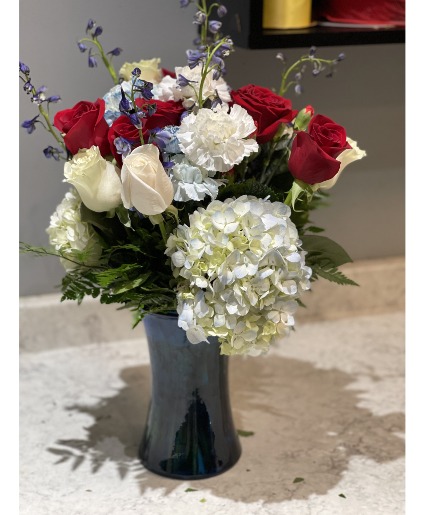 Patriotic Tribute Bouquet Sympathy