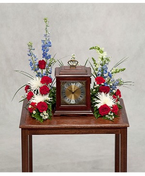 Patriotic Urn Arrangement  