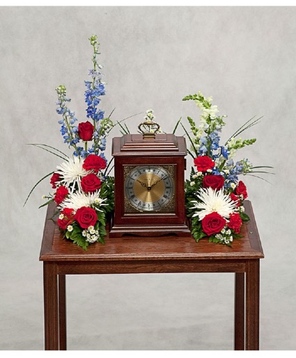 Patriotic Urn Arrangement  