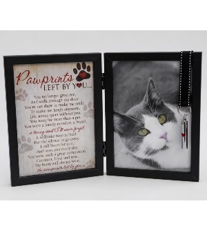 Paw Prints Frame Cat 