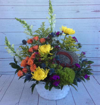 Paw Prints On My Heart Pet Sympathy 