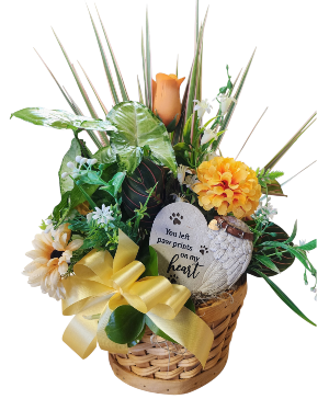 Paw Prints Planter  