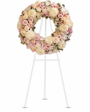 Peace Eternal Wreath Standing Spray
