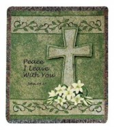 Peace I Leave With You - MWT-42 Sympathy Throw