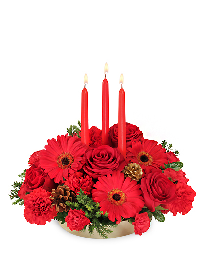 Peace ~ Joy ~ Noel Holiday Centerpiece