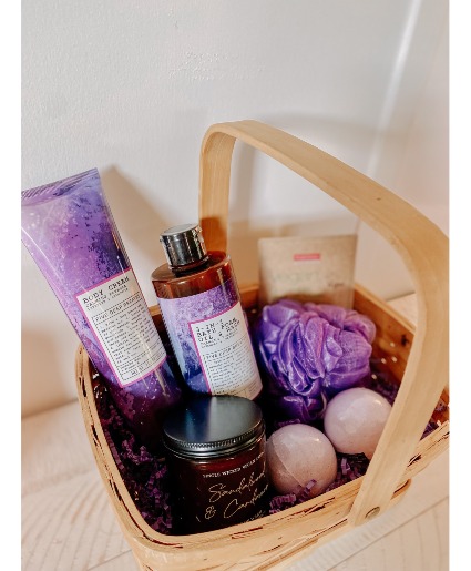 Peace + Pampering Gift Basket 