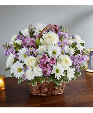 Peace, Prayers & Blessings Basket Arrangement