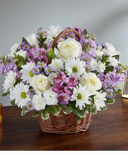 Peace, Prayers & Blessings Lavender & White 