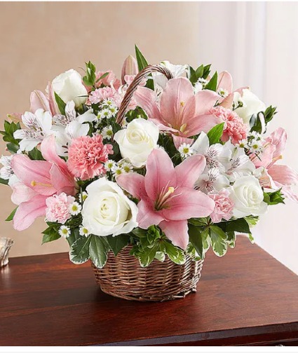Peace, Prayers & Blessings Pink & White 