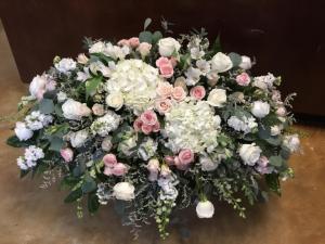 Peaceful Adoration Casket Spray Sympathy