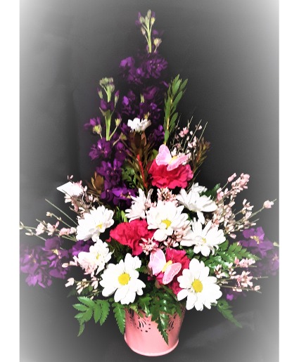Peaceful Butterflies Memorial flowers