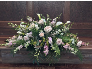 Peaceful Easy Feeling Casket Spray