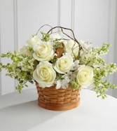 Peaceful Garden™ Basket Basket Mix Flowers