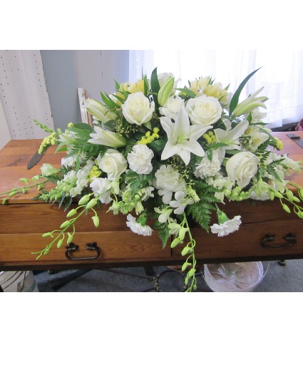 Peaceful Glow  Casket Piece
