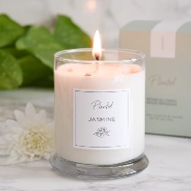 Peaceful Jasmine Planted Candle 