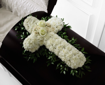 Peaceful Memories Casket Spray  in Las Vegas, NV | Blooming Memory