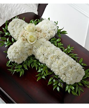 Peaceful Memories Casket Spray 