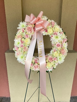 Peaceful Pastels Wreath 