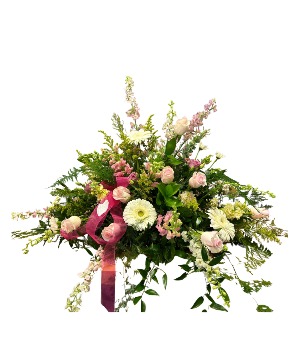 Peaceful Petals Casket Spray