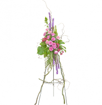 Peaceful Pink Standing Spray 