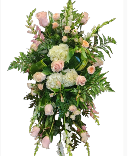 Peaceful Pink Standing Spray  