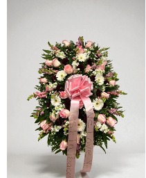 PEACEFUL PINK standing sprays